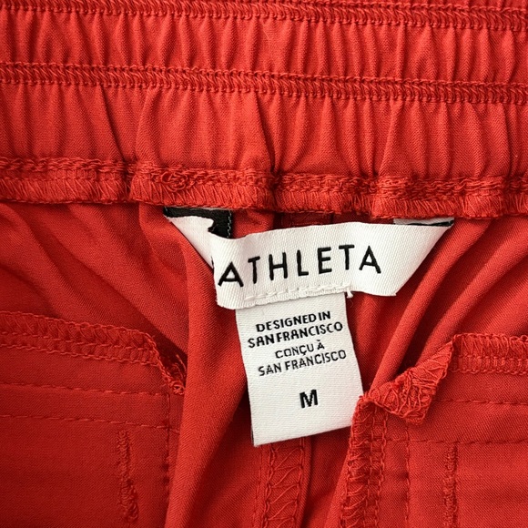 Athleta Savannah Skirt Midi Skirt Currant Red size Medium - Picture 13 of 16